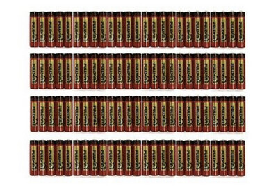 Sealed In Packaging 100 Piece Brand New AAA Battery Set