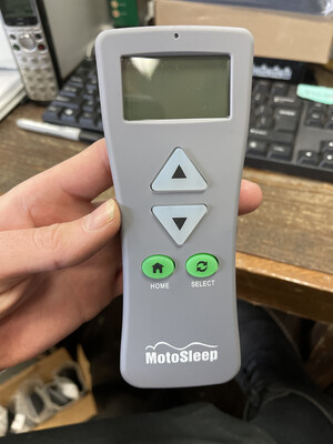 Replacement Wireless Remote Compatible with BedTech, Bob’s, or Moto Sleep (Motto Sleep) CH04-ZG Bases