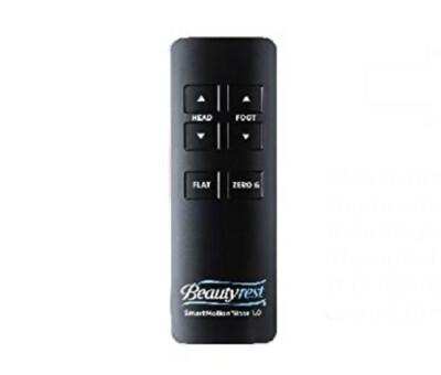 Replacement Remote Compatible with Beautyrest Smartmotion 1.0 (New Value Silver, White Or Black - See 3rd Picture For The Remote You’ll Get) Smart Motion