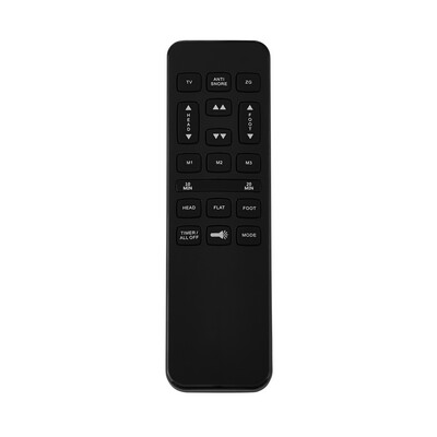 Richmat HJH55 (New Version- see pics) Remote Compatible with Classic Brands As Seen On Wayfair or Nectar- Works With Certain HJC18 Massage Control Boxes as Shown 