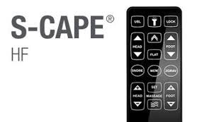 Leggett &amp; Platt Scape HF Massage And Certain Model MF 900 Remote- Physical Button OEM Version (original Glass Front Version Discontinued)