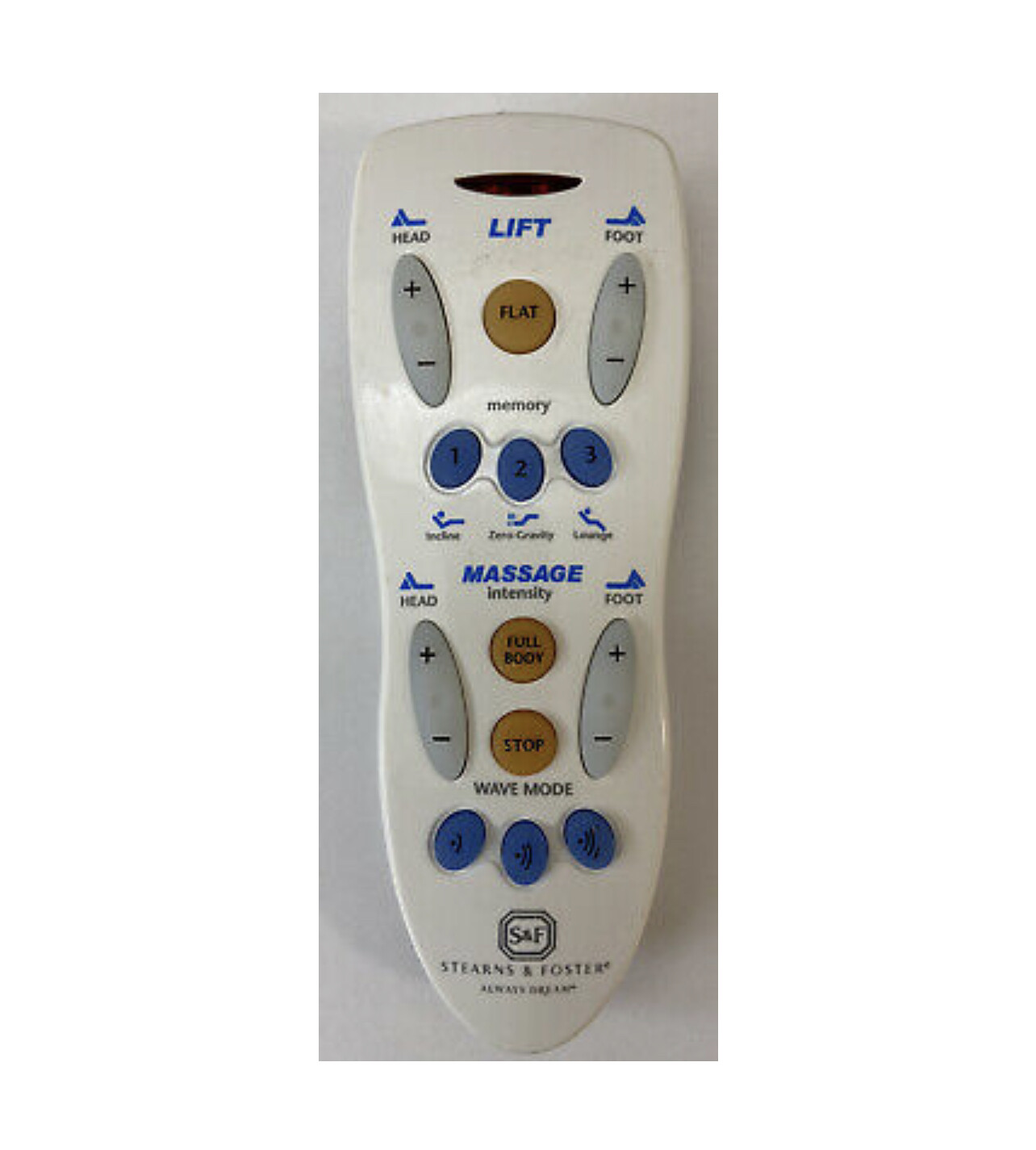 Stearns And Foster R7 Reflections Remote TRUN6 FM Replacement