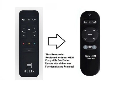 Replacement Remote Compatible with Certain Ergo, Helix, or Purple Ergo Powerbase Beds