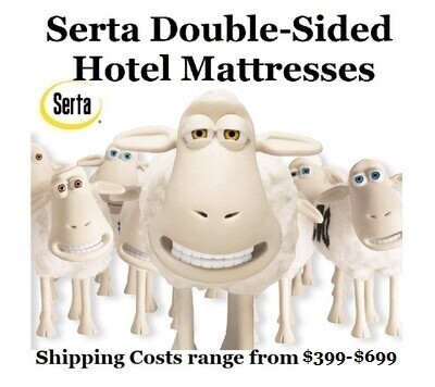 Double Sided Mattresses (Avail. for Pickup or Delivery in Salt Lake or Out of St. Shipping Costs added at Checkout)