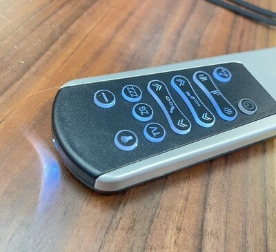 Conversion Kit (Premium Massage Model) for Reverie RC-WM-102 Legacy Bases (See Pic) -Used for a lost/broken remote. 13 Button Backlit Controls Movement/Massage/Presets