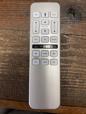 Leggett &amp; Platt Prodigy PT Massage HF and Pillow Tilt Remote Alternative w Physical Buttons- See 2nd Pic. Note, Your Original Remote Must Match Exactly This Picture and Cannot Have Bluetooth Logos