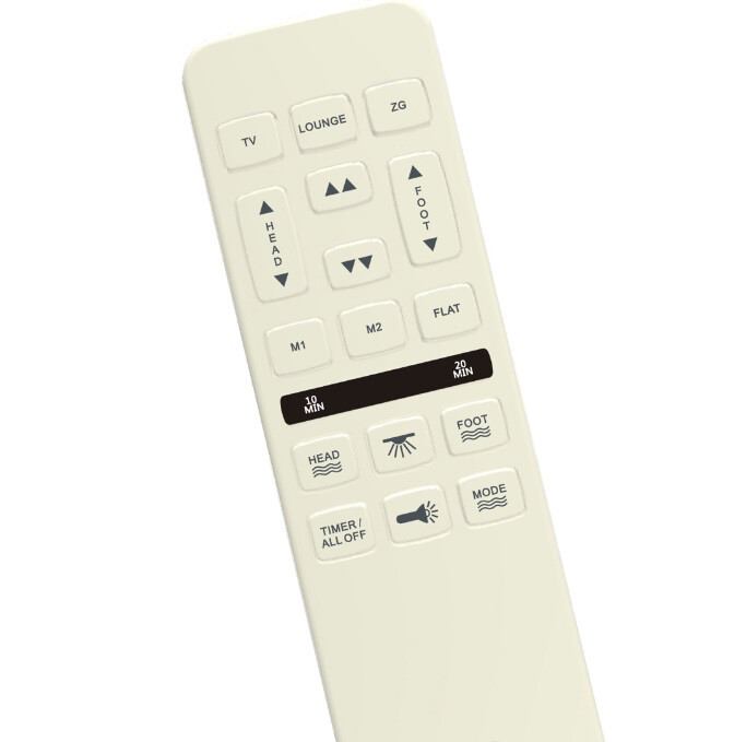 Ideal Alt Version Replacement Remote Compatible with Original Mattress Factory Richmat Or Saatva Lineal Bases and Add-on for Conversion Kit