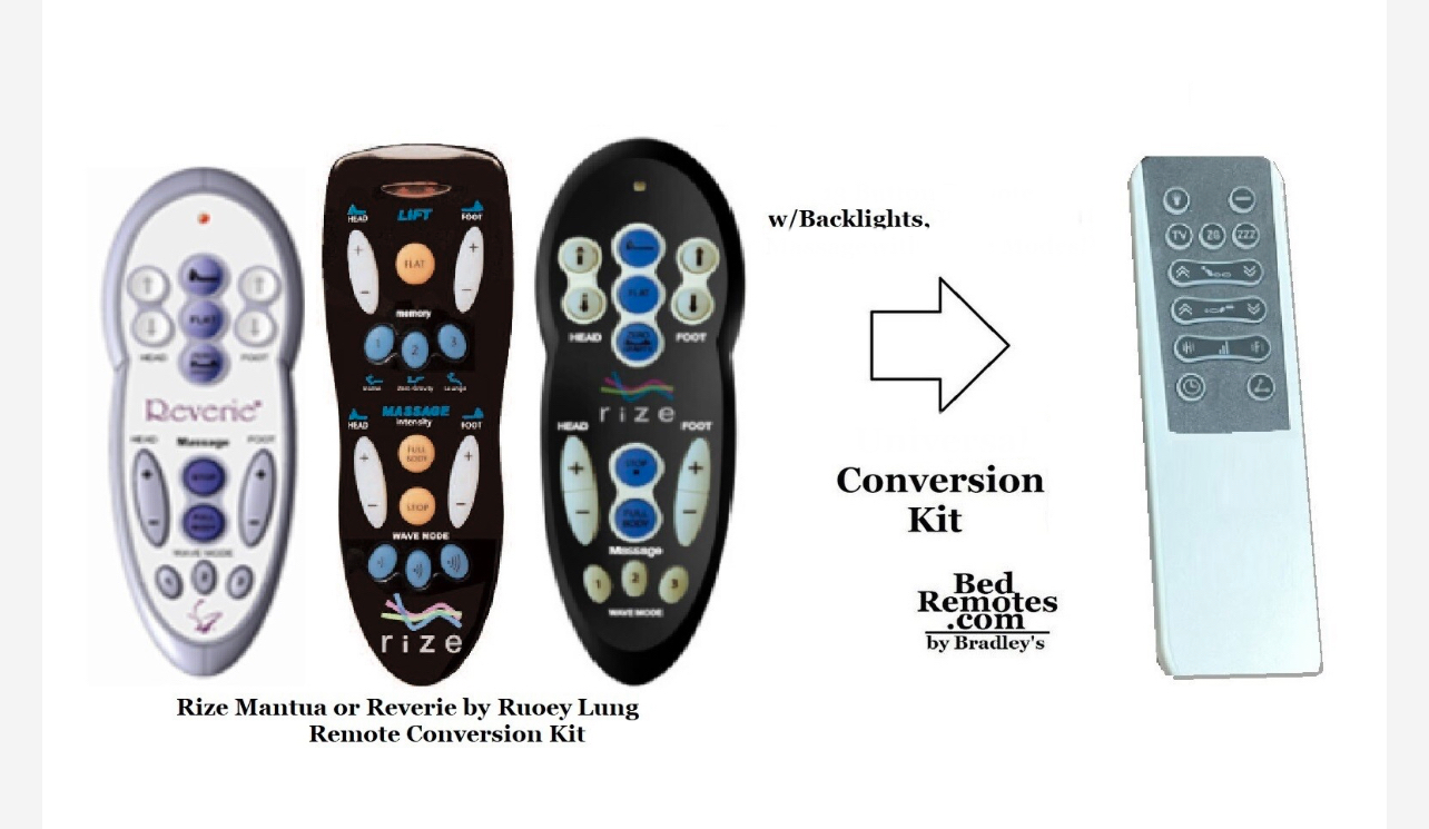 Reverie replacement remote online