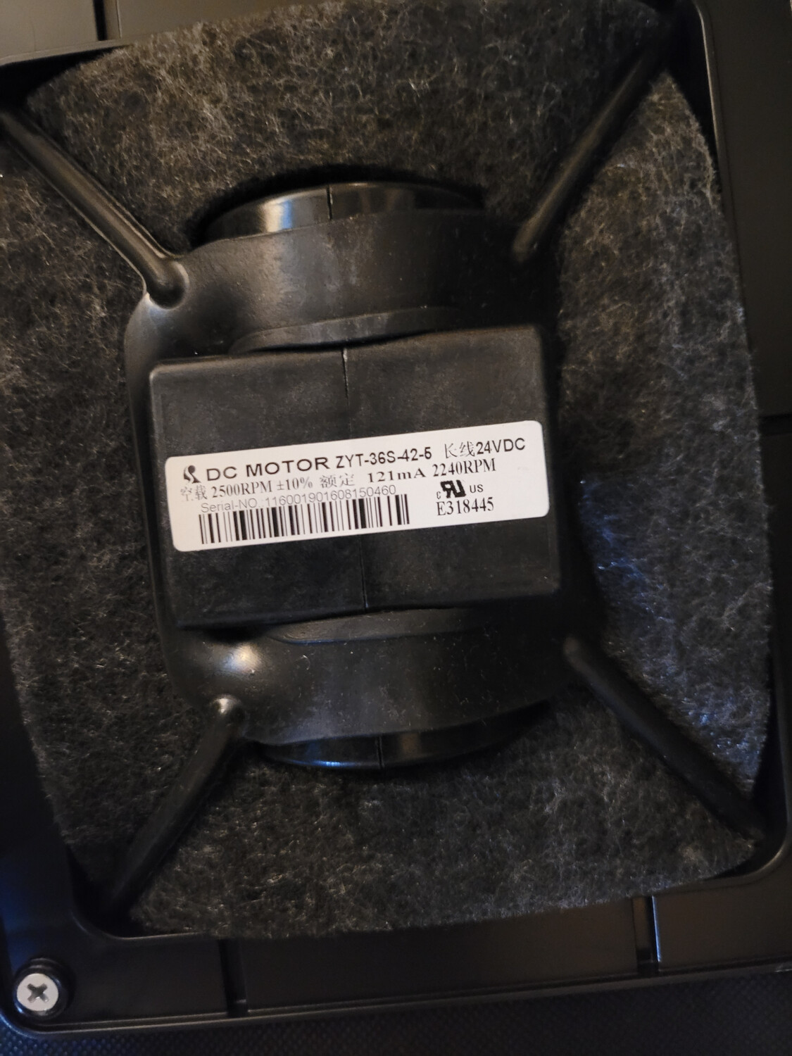 DC Original Manufacture Part Massage Motor ZYT-36S-42 For Certain Serta Sealy or Beautyrest Frames
