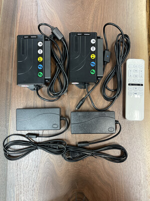 Conversion Kit- 2 Boxes and One Synced Remote (Basic Model) Compatible with Rize/Deltadrive/Plus/Privia/Craftmatic/Ruoey Lung -Used for a lost remote. Backlit Controls Movement/NO PRESETS OR MASSAGE