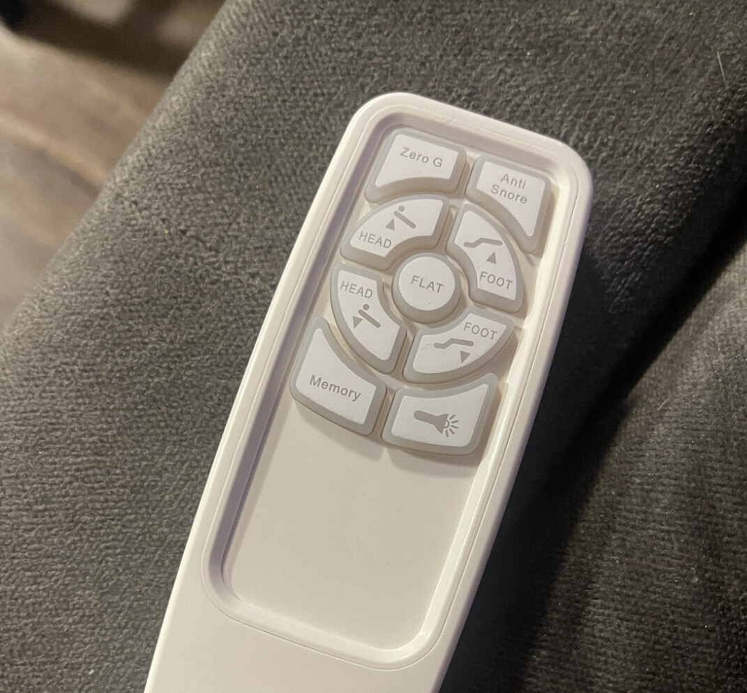 Orthomatic adjustable 2024 bed remote