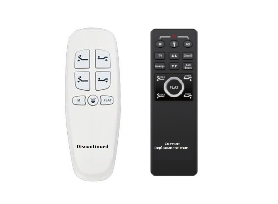 Richmat HJH13D, E300 Or HJH55, Compatible with Revive, Classic Brands (New White Wireless Remote by Mlily) Works With HJC18 No Massage Control Boxes