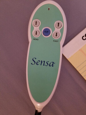 Conversion Kit (Non-Massage Deluxe Model) Compatible with Reverie, Sensa, Rize, Privia, Bed Boss, Or Roeuy Lung 4 Pin Bases- Replaces lost/broken remotes. 9 Button Backlit Controls &amp; Presets