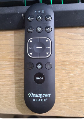 Replacement Wireless Remote Compatible with  Beautyrest Black Luxury Bases
