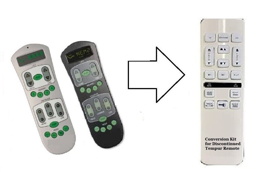 Remote Generic Conversion Kit Basic Model w Massage for Legacy