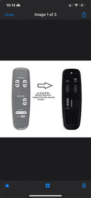 Leggett BASIC ONE VIBE Remote Compatible with Old Generation E02 -K1, E91SS, Certain Sealy, Sleep Comfort &amp; Lifestyles Silhouette and Other Models (see Pics)