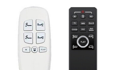 Replacement Remote Compatible with Mattress Firm En300 MF300 Series Richmat 8 Button White Version See Pics (Not Black and White Leggett Stand Up or Leggett 7 Button Top Line) Works With ML190 /NL200
