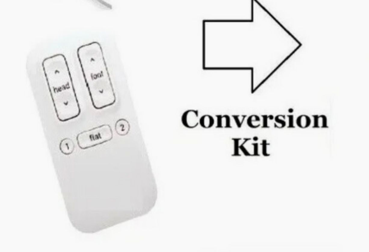 Remote Generic Conversion Kit (Deluxe Model) Compatible with Legacy Tempur-pedic Plus -Used for a lost/broken remote. 9 Button Backlit Controls Movement/Presets- No Massage