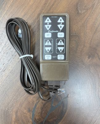 Corded Remote Compatible with Craft Craftmatic 1 Wired Contour Premier and E92 E-92 Beds - Discontinued, See The New E92 Option 