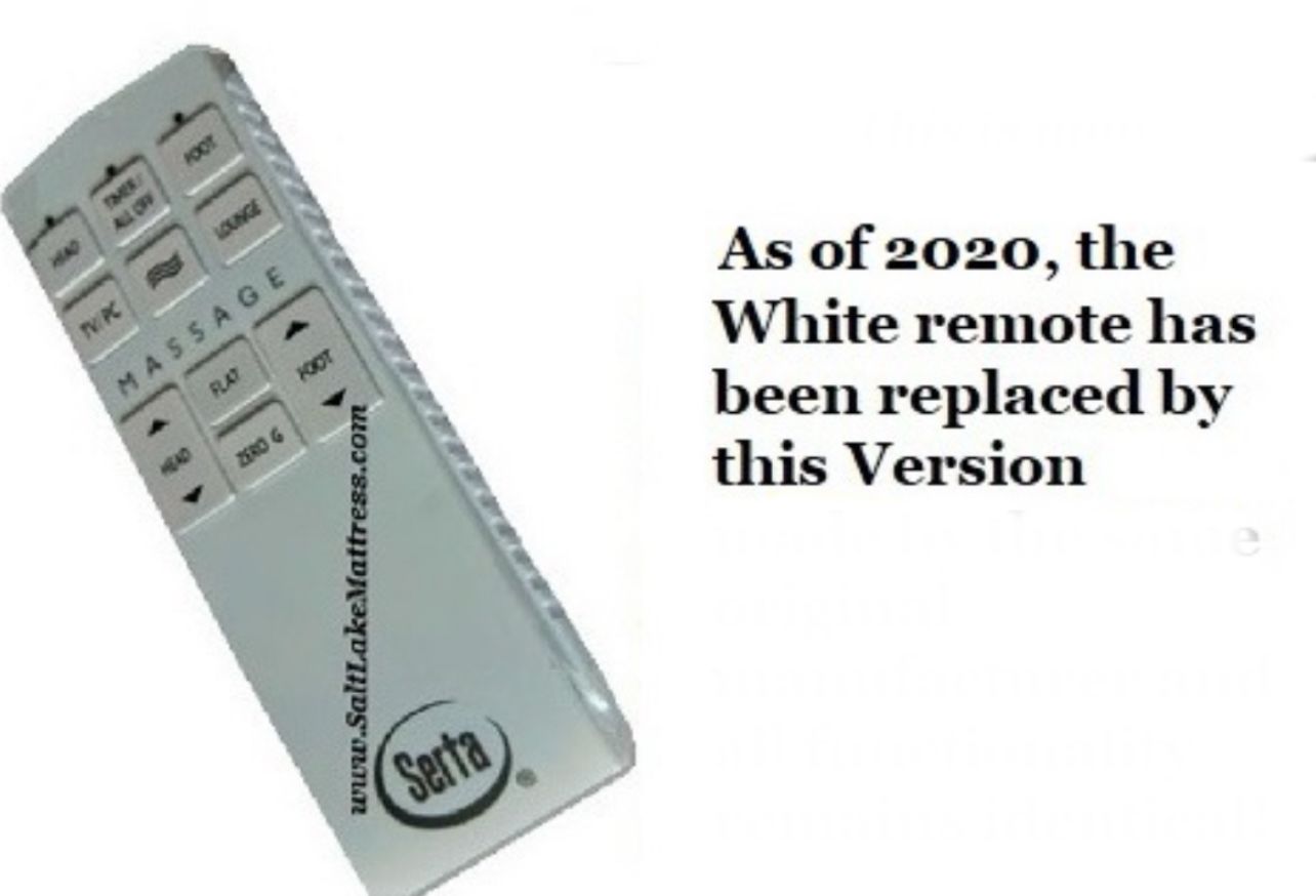 Serta Motion Perfect 1.0 Remote Value Priced Basic Replacement 2 Pc Conversion Kit (Without Presets Or Massage) 