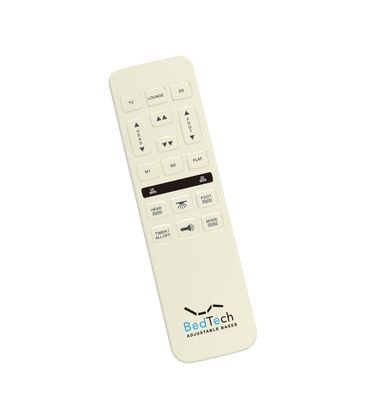 Replacement Wireless Remote Compatible with  BedTech BT3000 and Bt3000LP and Certain Model Richmat Easy Rest White Wireless Remote (Bed Tech 3000) See Pictures