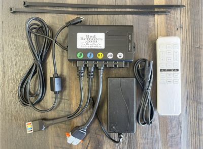 Leggett & Platt Prodigy 1.0 Remote Conversion Kit w Massage Functionality (No Presets or Limits- The Old Remote Is Discontinued) Also Talk to Us About Kits w/o Massage For Less