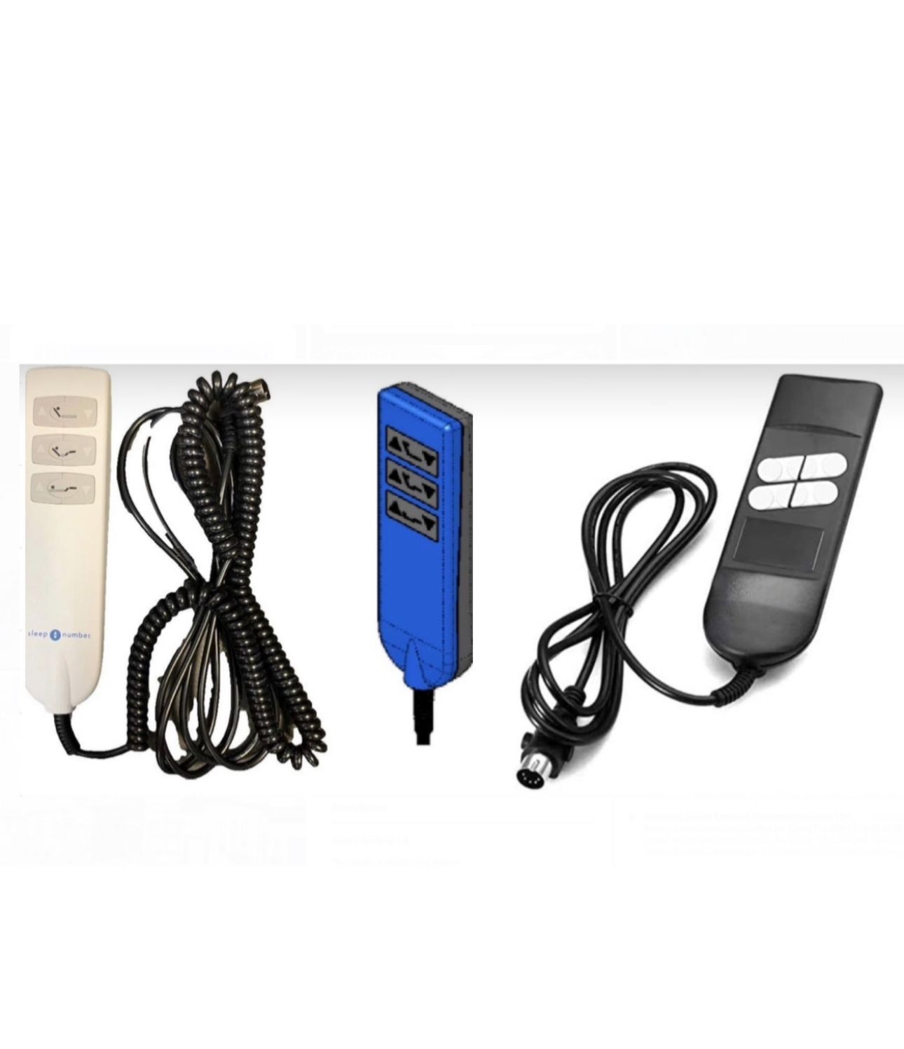 Replacement For Sleep Number Flex Fit Wired (new Black And White Version- See Last Pic)