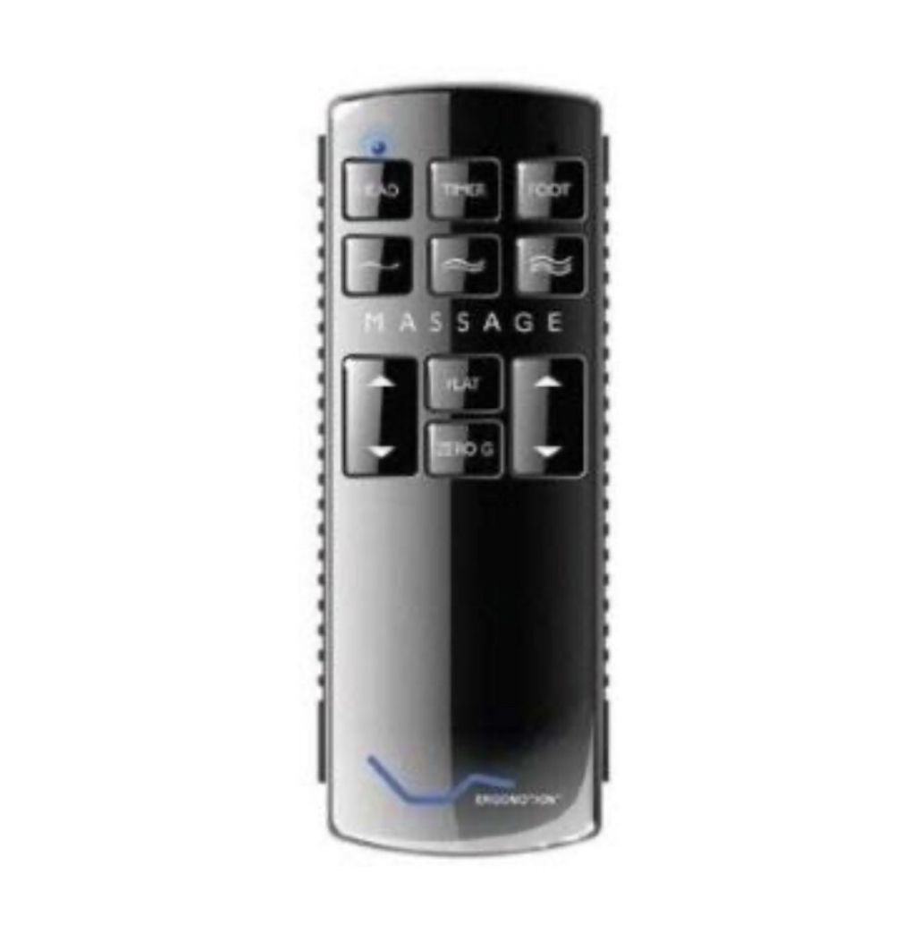Ergomotion or Nuflex 400 Series (New White Wireless Version) 2 Pc Conversion Kit Replacement Remote- NO MASSAGE OR PRESETS