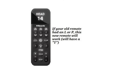 ORIGINAL LED VERSION Reverie 8T/9T RC-WM-110 or Personal Comfort Flex 9 Wireless Remote with Pillow Or Lumbar Feature