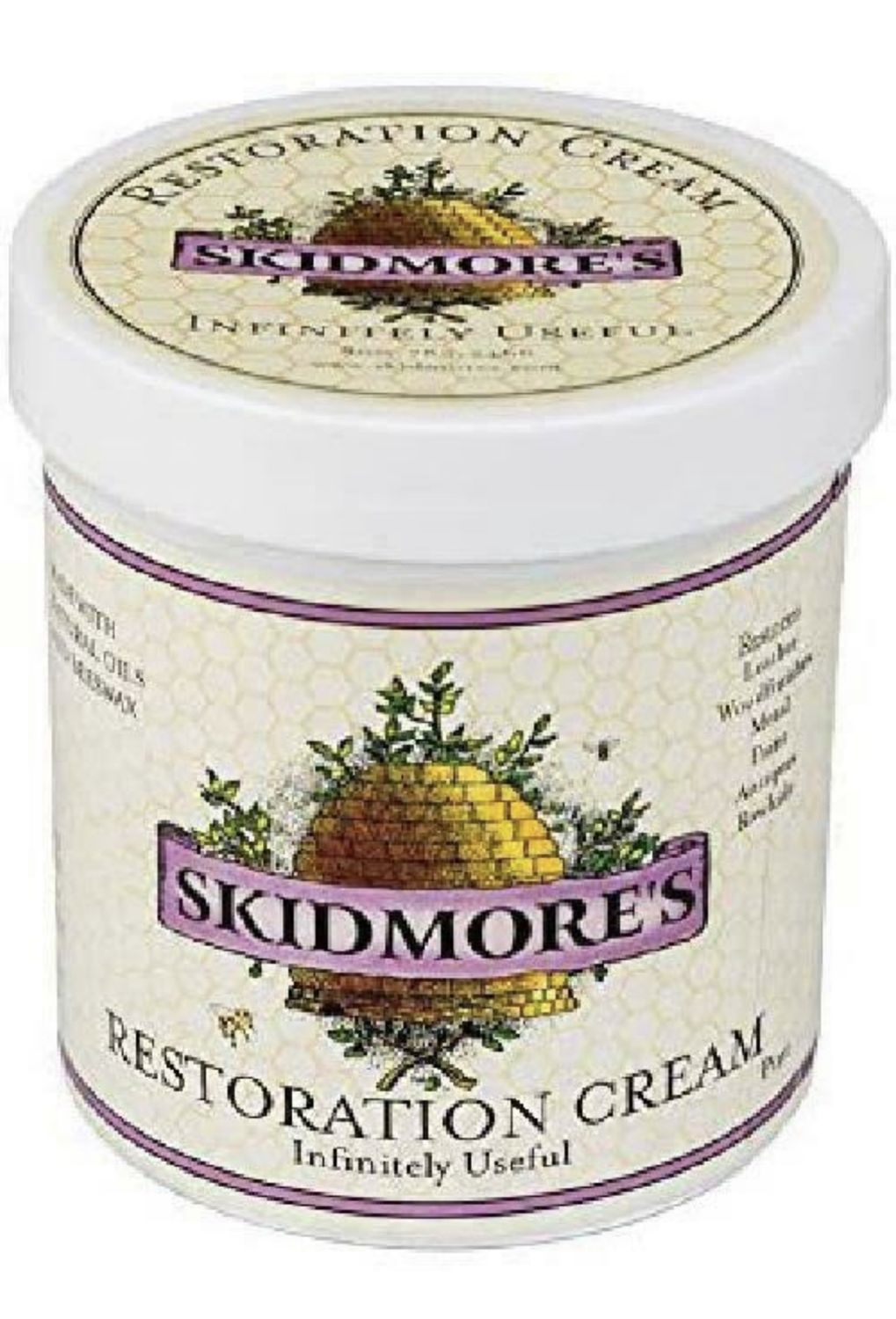 Skidmore’s Restoration and Conditioner Beeswax Leather Cream (Either Label Has The Same Product Inside) - 1 Pint