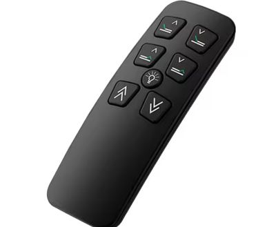 Leggett &amp; Platt 100 Series II or Newer Gen 7 Button T-120 Adjustable Bed Replacement Remote for T120 Bases- New Gen Black w/Replaceable Batteries - Black or Silver Version
