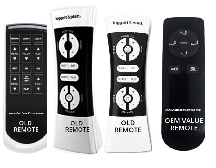 Leggett &amp; Platt Okin S-cape 1.0 1.0+ Simplicity 2.0 or Prodigy 2.0 / Comfort Elite Value Non-Massage or Preset Replacement - Scape
