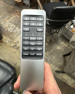 Silver Replacement Remote Compatible With Leggett & Platt S-Cape (scape) 700 or Performance Remote w/pillow Tilt Buttons - See Second Picture for the One You Will Receive