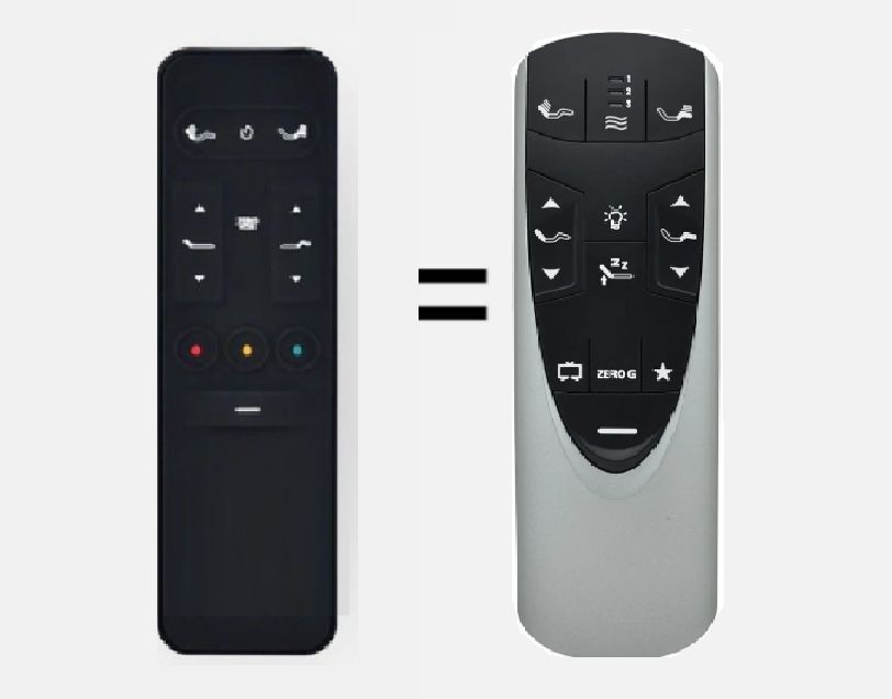 Replacement Remote Compatible with Certain Ergo, Helix, Denver Mattress, Tempurpedic New Gen, or Purple Ergo Powerbase Beds