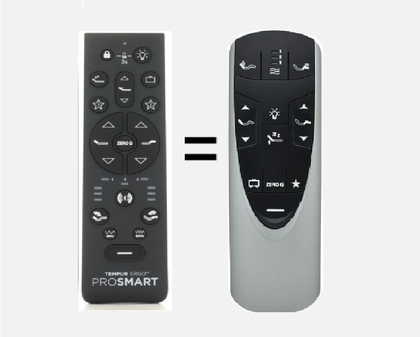 Value Replacement Remote Compatible with Tempurpedic Ergo ProSmart Bed Bases