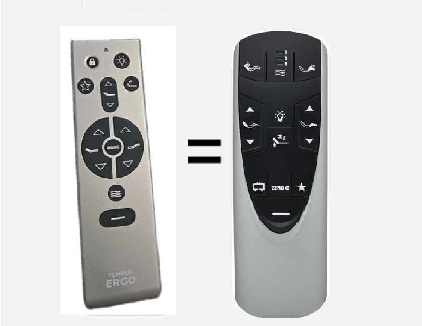 Value Replacement Remote Compatible with Tempurpedic Ergo Bed Bases