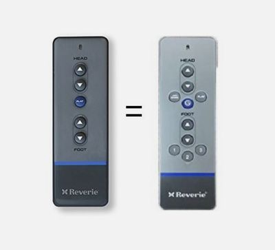 Reverie 3E Mesh RC-WM-113 (replaces -117) Wireless Remote 3EM 10 Button Replacement