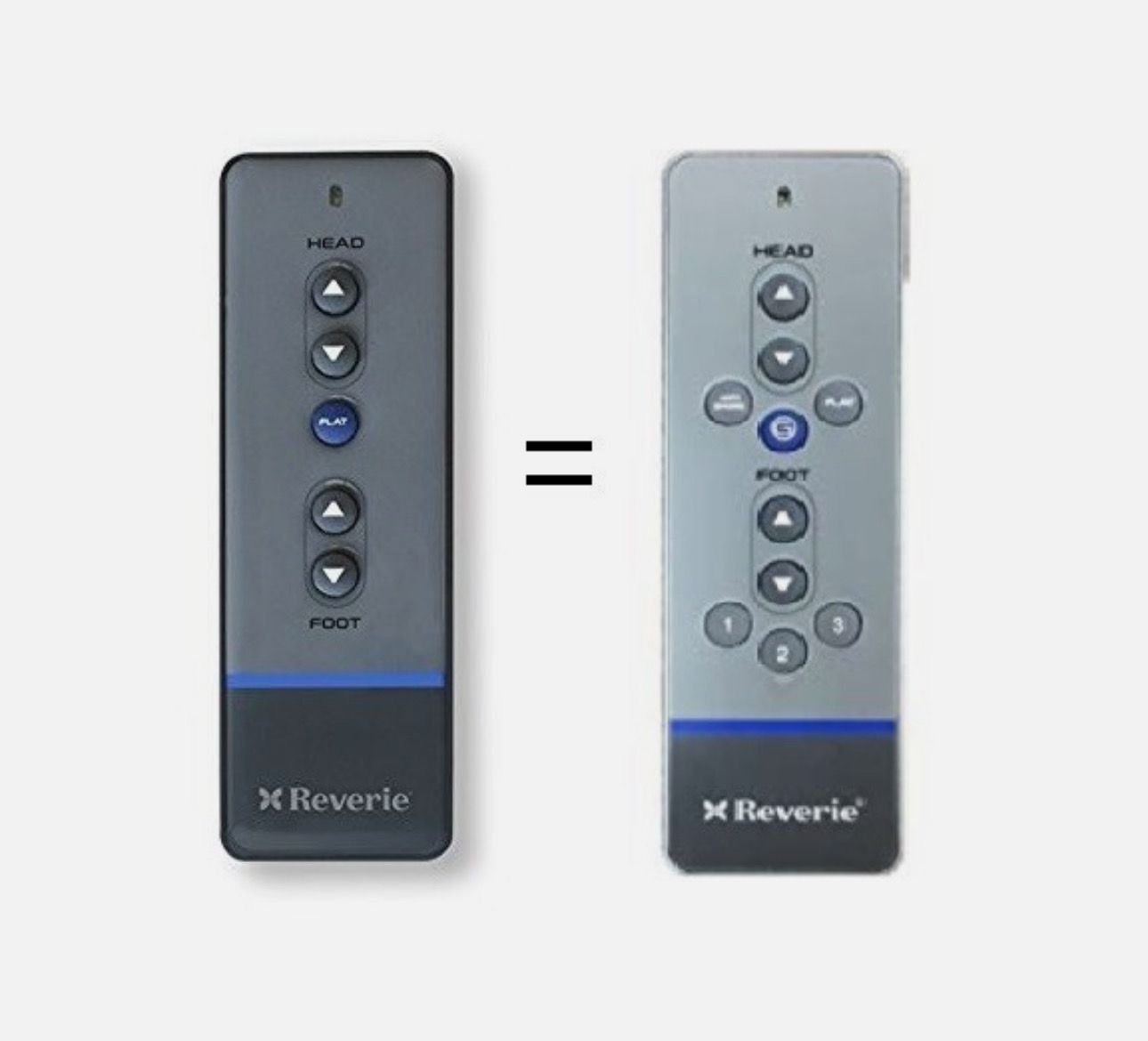 Reverie 3E Mesh RC-WM-113 (replaces -117) Wireless Remote 3EM 10 Button Replacement