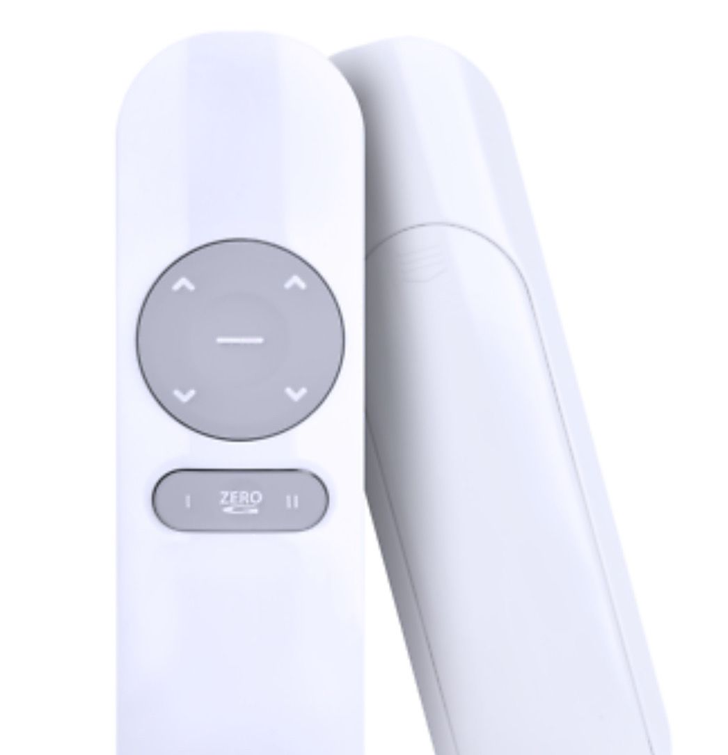 Replacement White Value Remote Compatible with New Gen Ergo Keeson Okin Bases