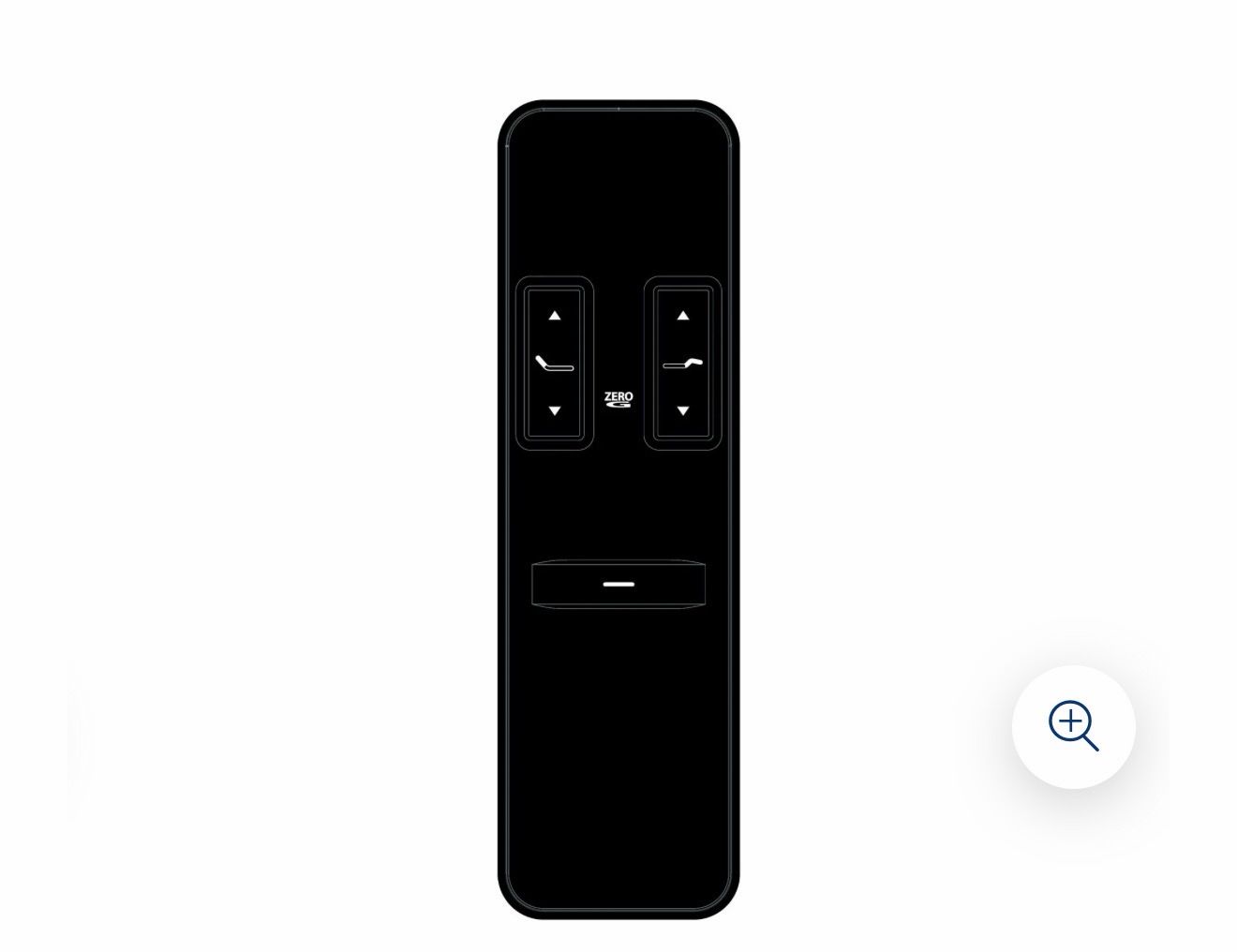 Baselogic Gold By Serta Or Beautyrest, Ergomotion Rio Enso 3.0 Remote (The Original Remote Must Match Exactly The One Shown In The Image)