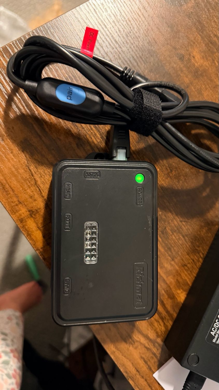 Richmat Combo Remote And HJC26 Conversion Kit Control Box (Requires Input Power Cable and AC DC Transformer Power Box) Pairs Only With Mlily Richmat Remotes