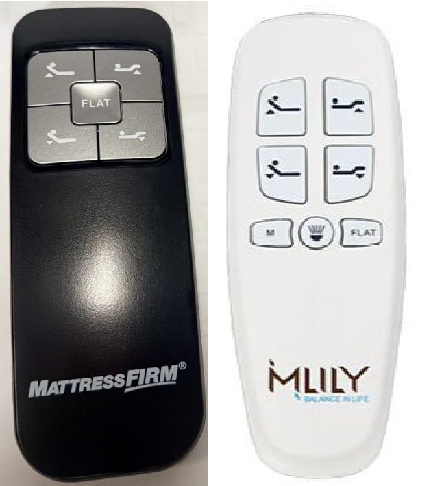 Mattress Firm Richmat 5 Button Remote- VALUE Version Eta Three Weeks. For the original black model, Refer To Our Other Listing for $50 more