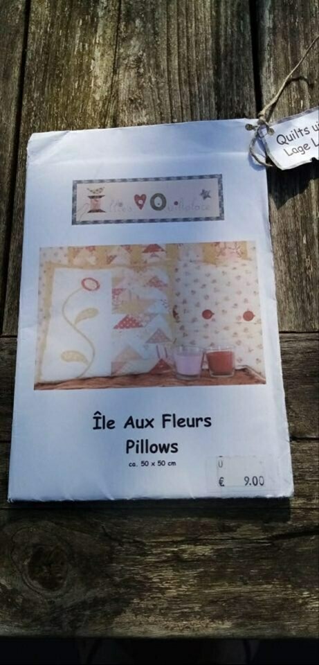 Patroon île aux fleurs pillows