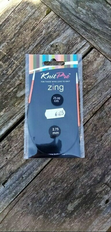 EXTRA KORTE RONDBREINAALDJES DIKTE 2.75 LENGTE 25CM