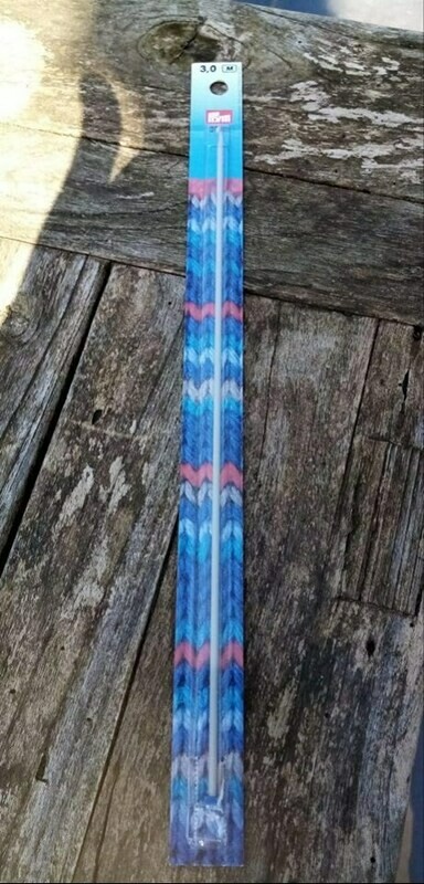 tunische haaknaald 3 mm lengte 30 cm