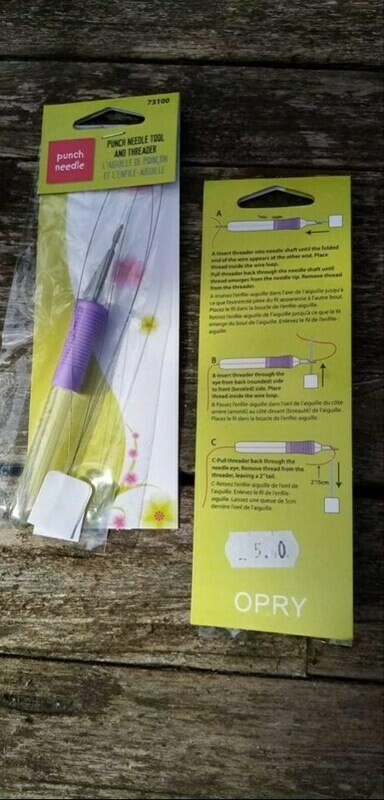 PUNCH NEEDLE VOOR FIJNERE DRAAD
