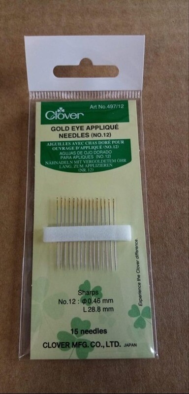 CLOVER APPLIQUE NAALDEN DIKTE 12