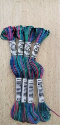 DMC zesdraad coloris