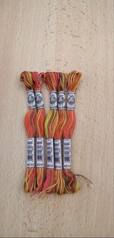 DMC ZESDRAAD COLORIS KLEUR 4510