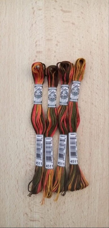 DMC ZESDRAAD COLORIS KLEUR 4511